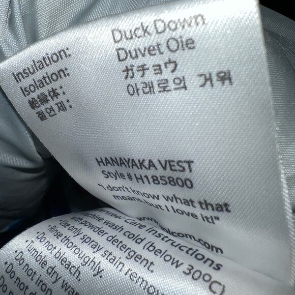 Volcom women’s duck down puffer vest - Picture 15 of 16